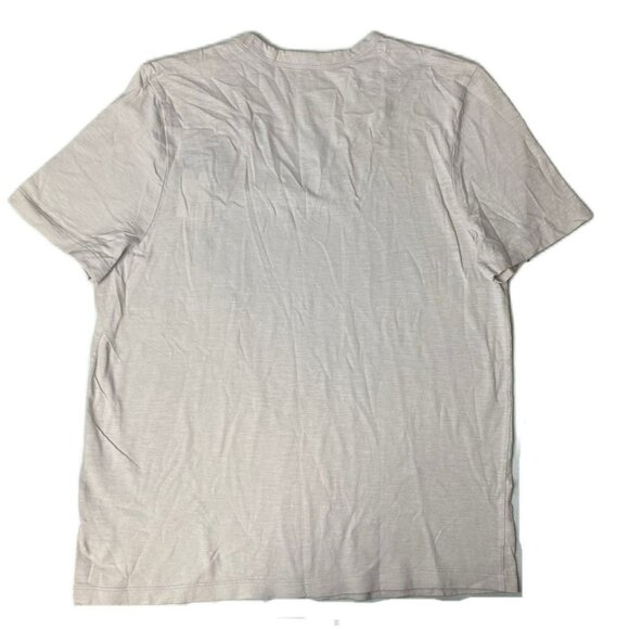 Women’s Cream V-Neck T-Shirt - Size M | 100% Cotton Everyday Basic | NEW - Picture 2 of 4